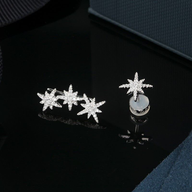 Brincos Assimétricos Triplos Météorites