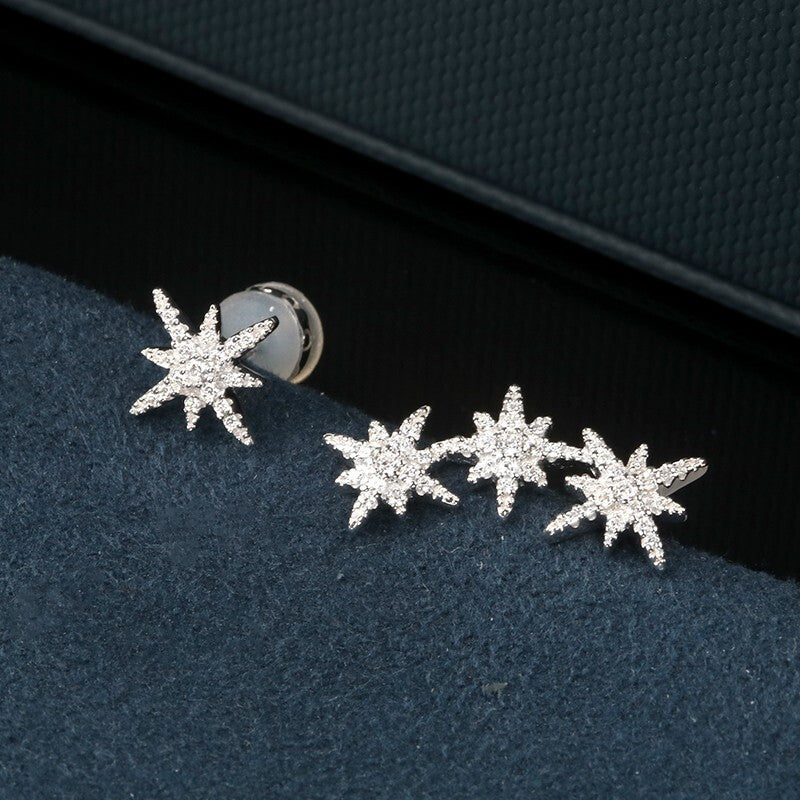 Brincos Assimétricos Triplos Météorites