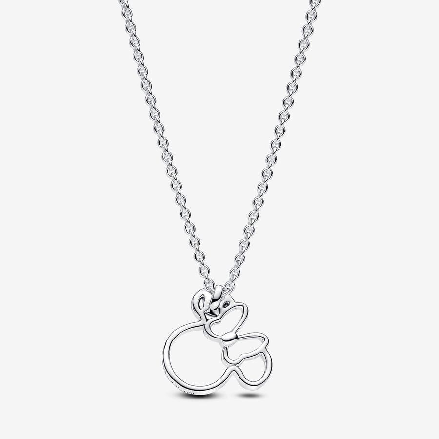 Colar Collier Silhueta Minnie