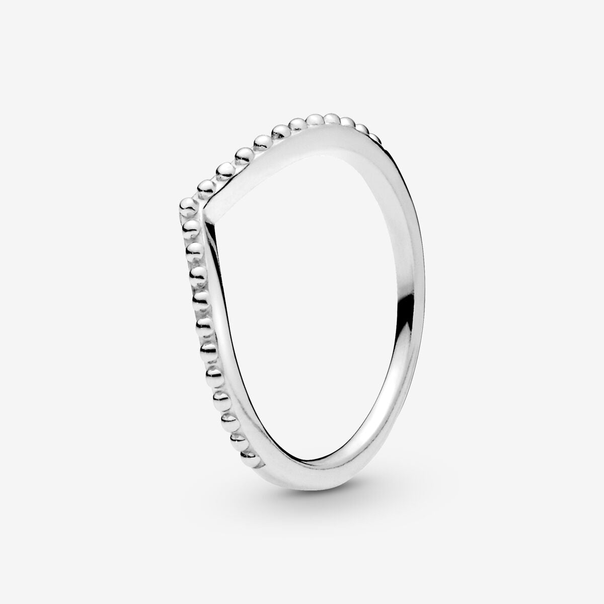 Conjunto de Anel de Chevron da Sorte Brilhante