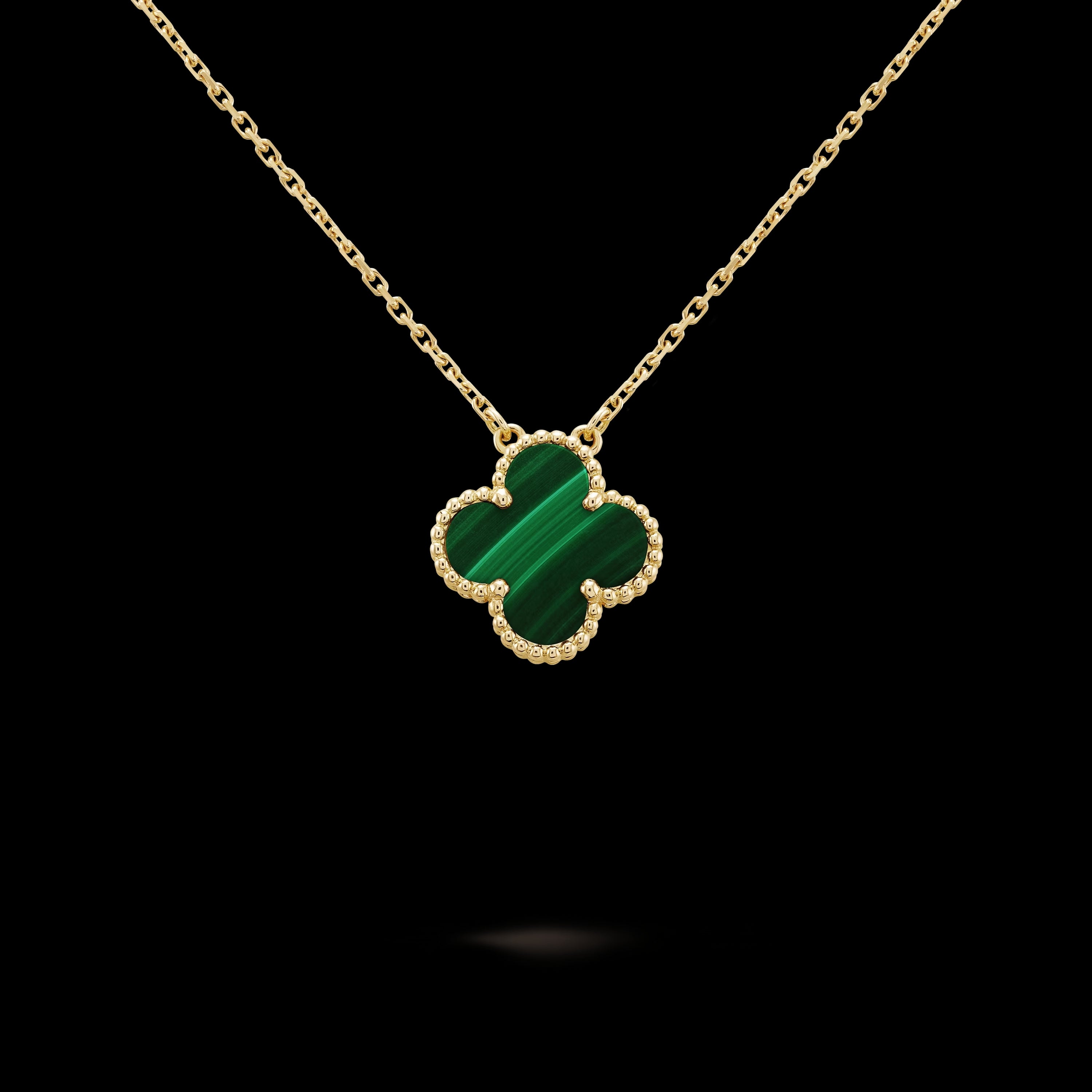 Colar Vintage Alhambra Black Red