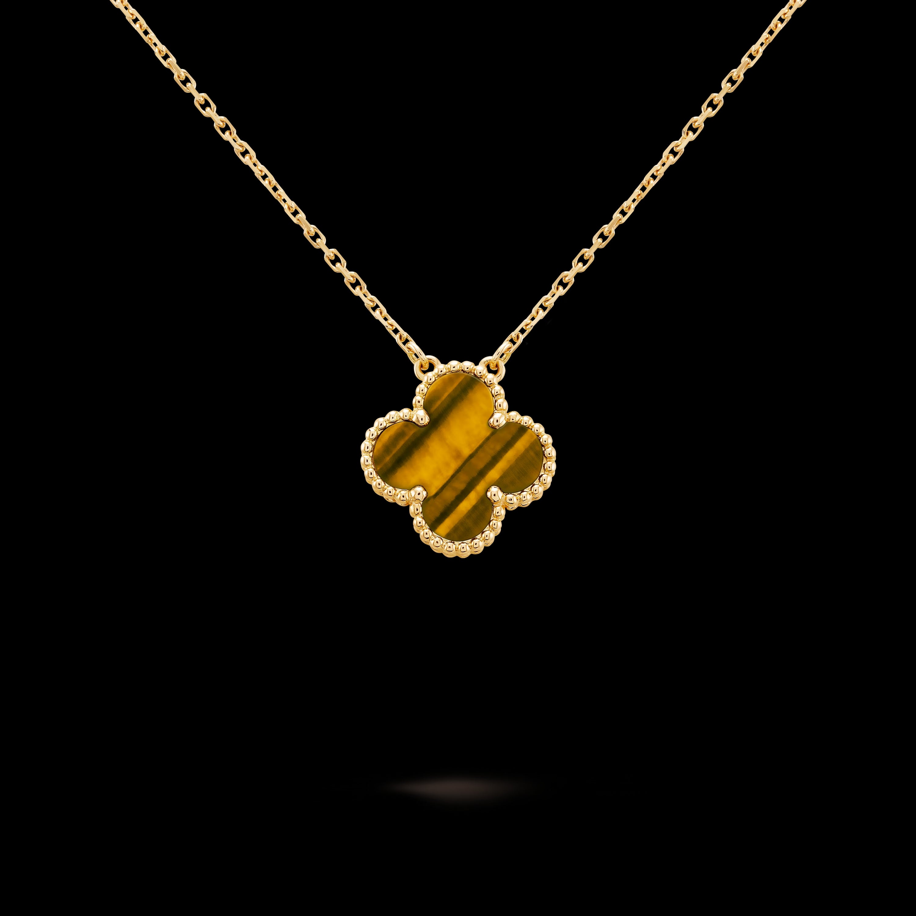 Colar Vintage Alhambra Black Red