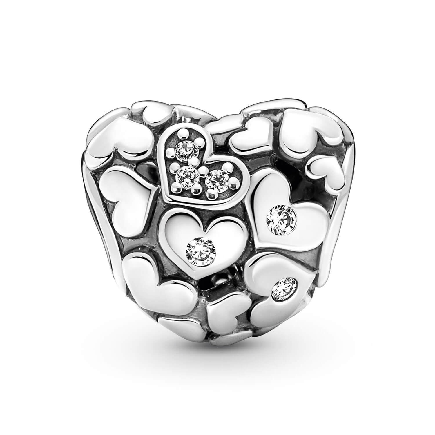 Charm Coração a Céu Aberto Cintilante - Wayne Joias