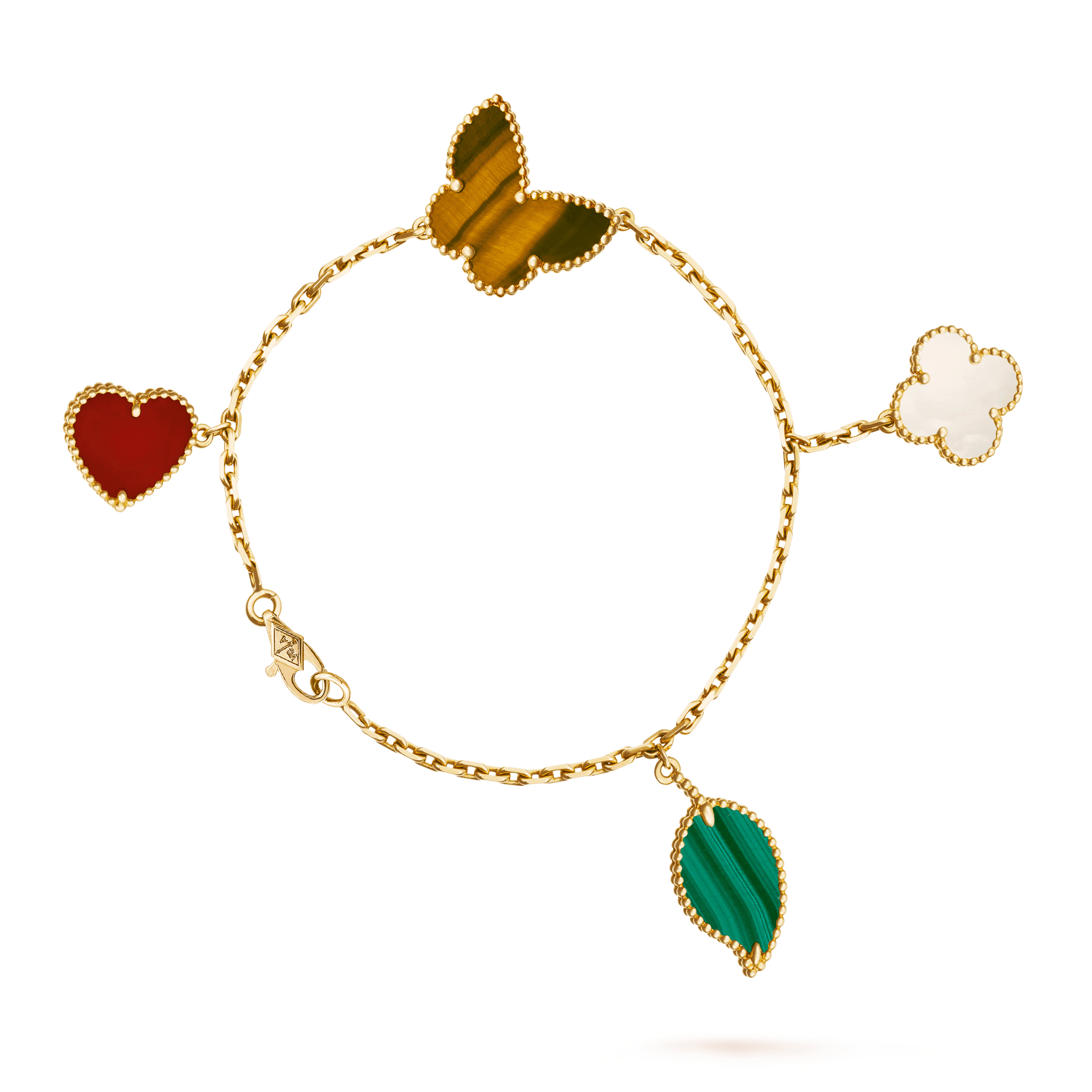 Pulseira Alhambra Heart and Butterfly - Wayne Joias