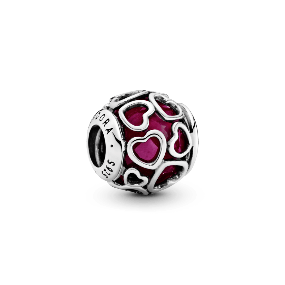 Charm Petit Facetado Rodeado De Amor