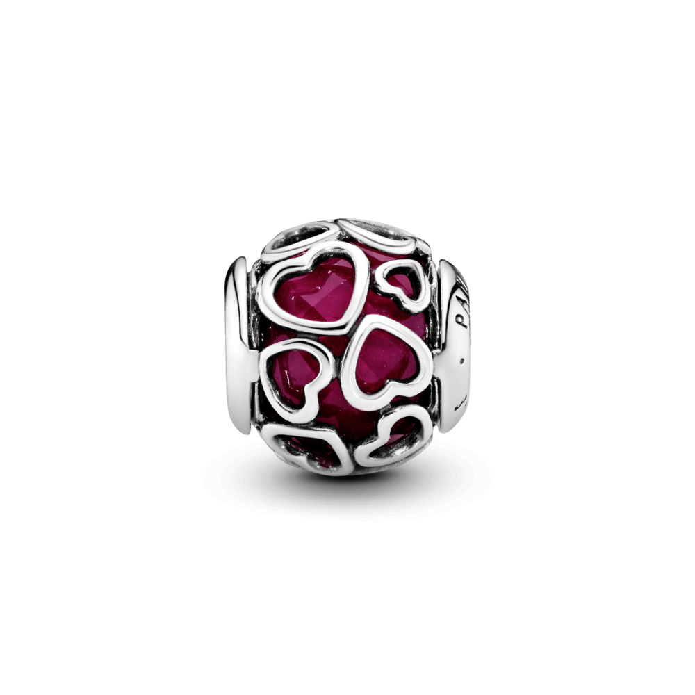 Charm Petit Facetado Rodeado De Amor