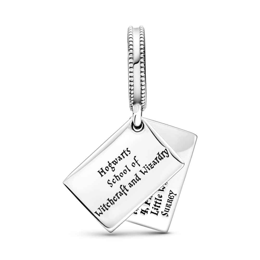 Charm Pendente Carta De Hogwarts - Harry Potter - Wayne  Joias