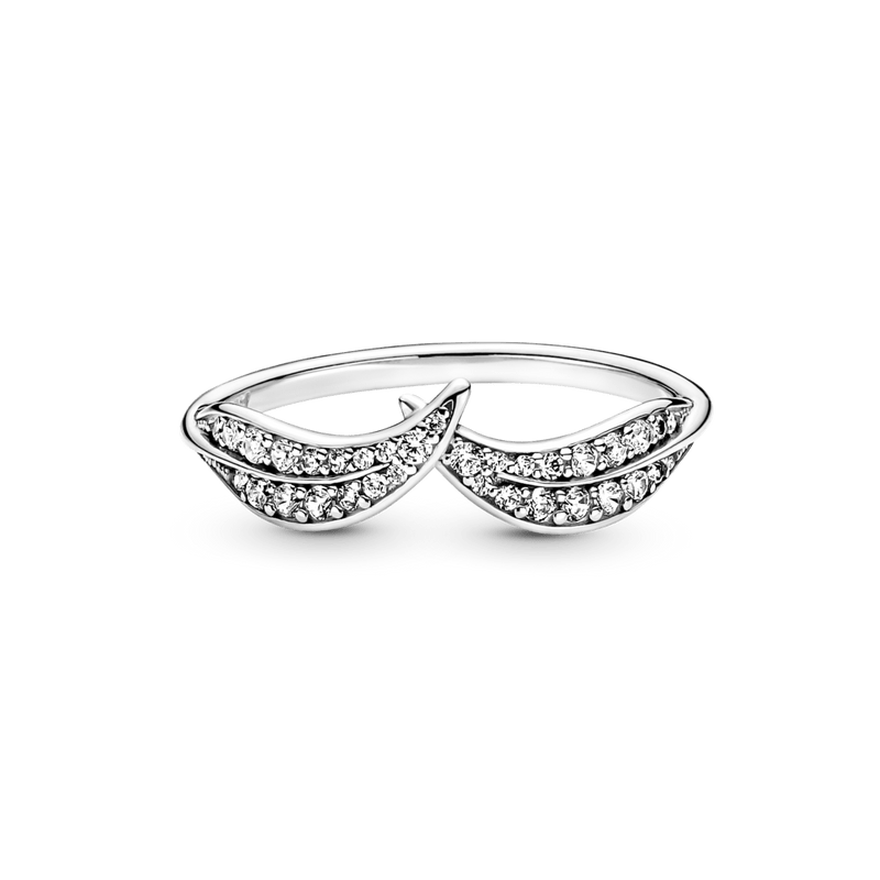 Anel Folhas Brilhantes - Wayne  Joias