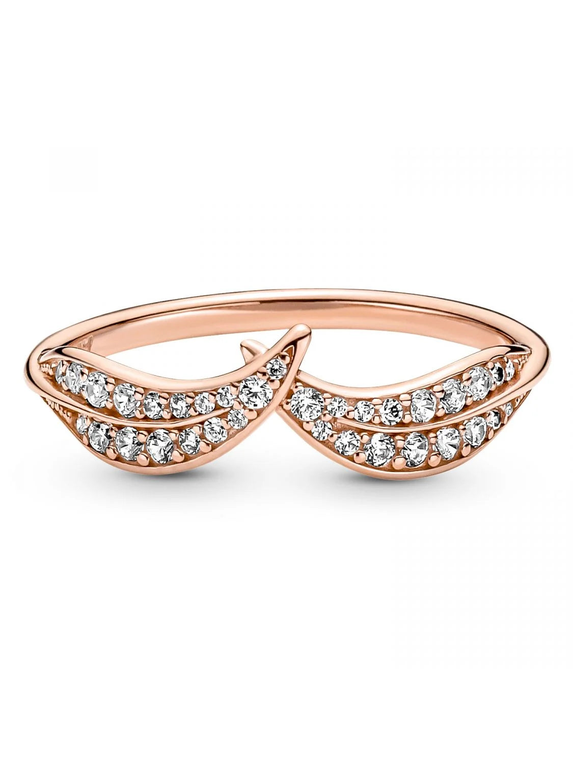 Anel Folhas Brilhantes - Wayne  Joias