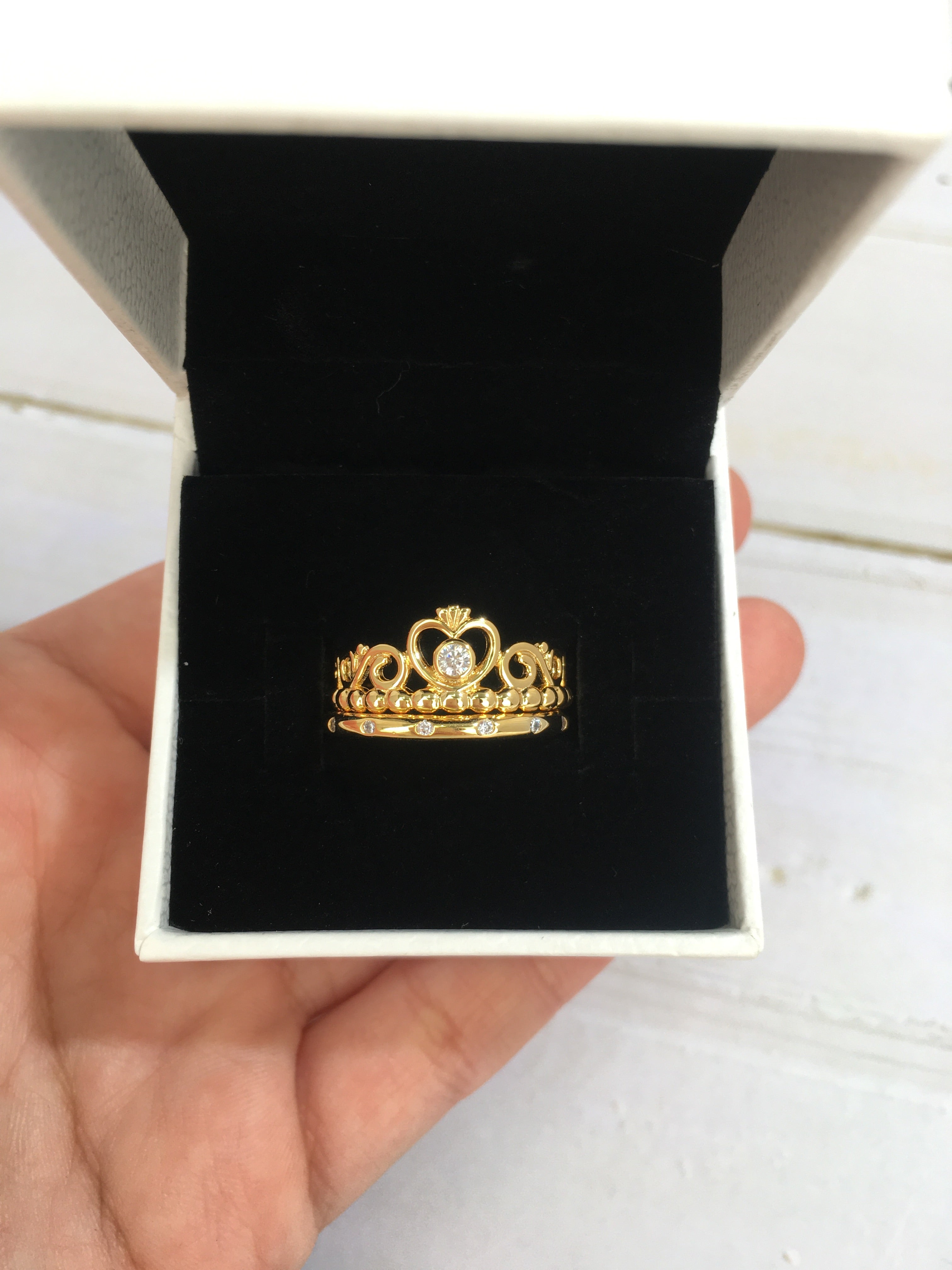 Anel Tiara De Princesa - Wayne  Joias