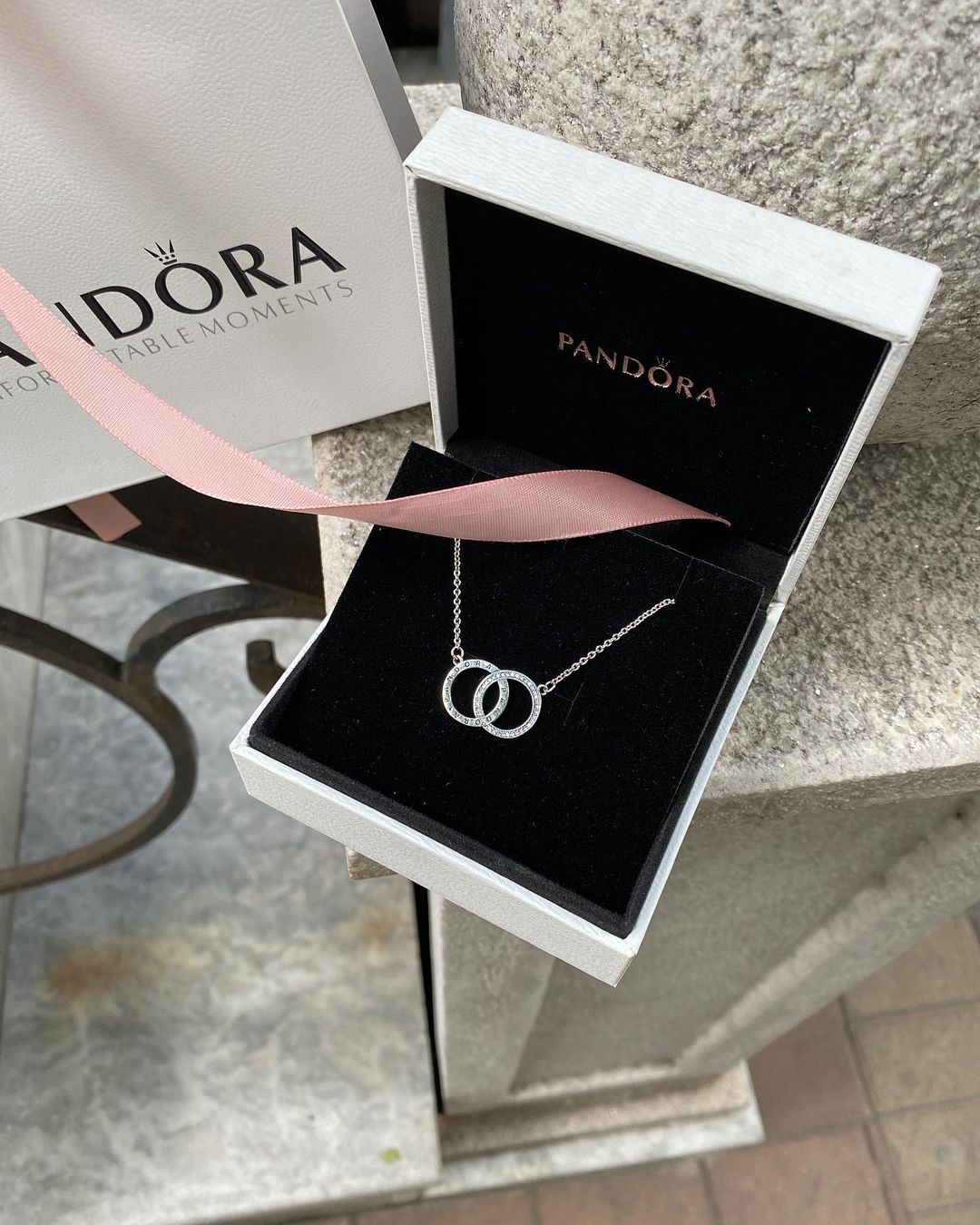 Colar Círculo Duplo - Wayne Joias