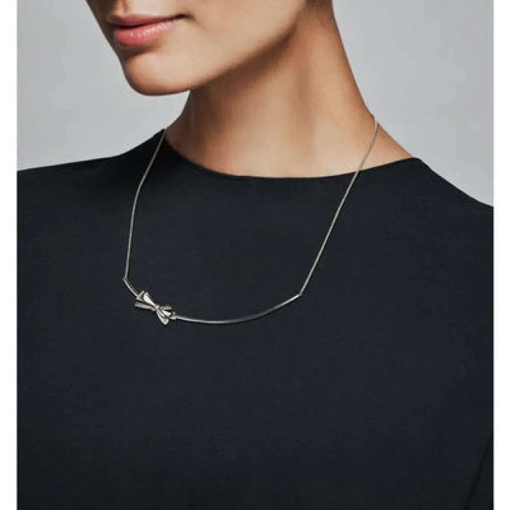 Colar Laço Reluzente - Wayne Joias