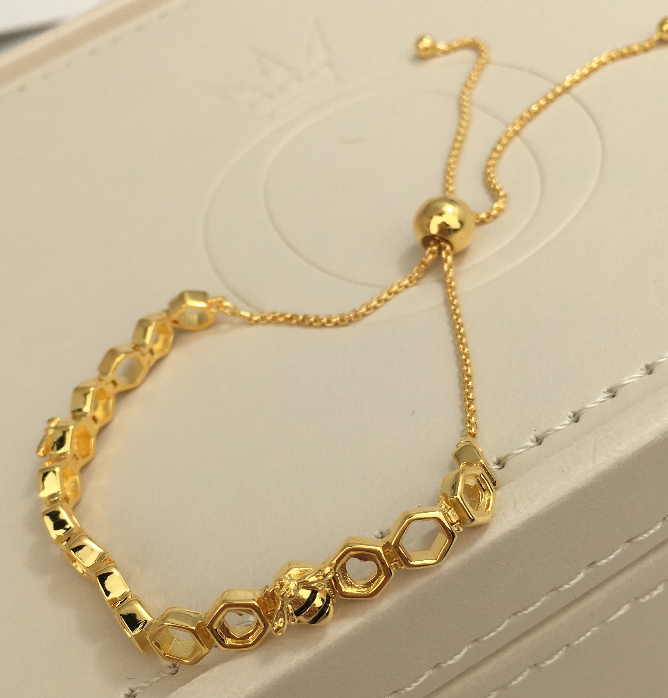 Pulseira Abelha Reluzente - Wayne Joias