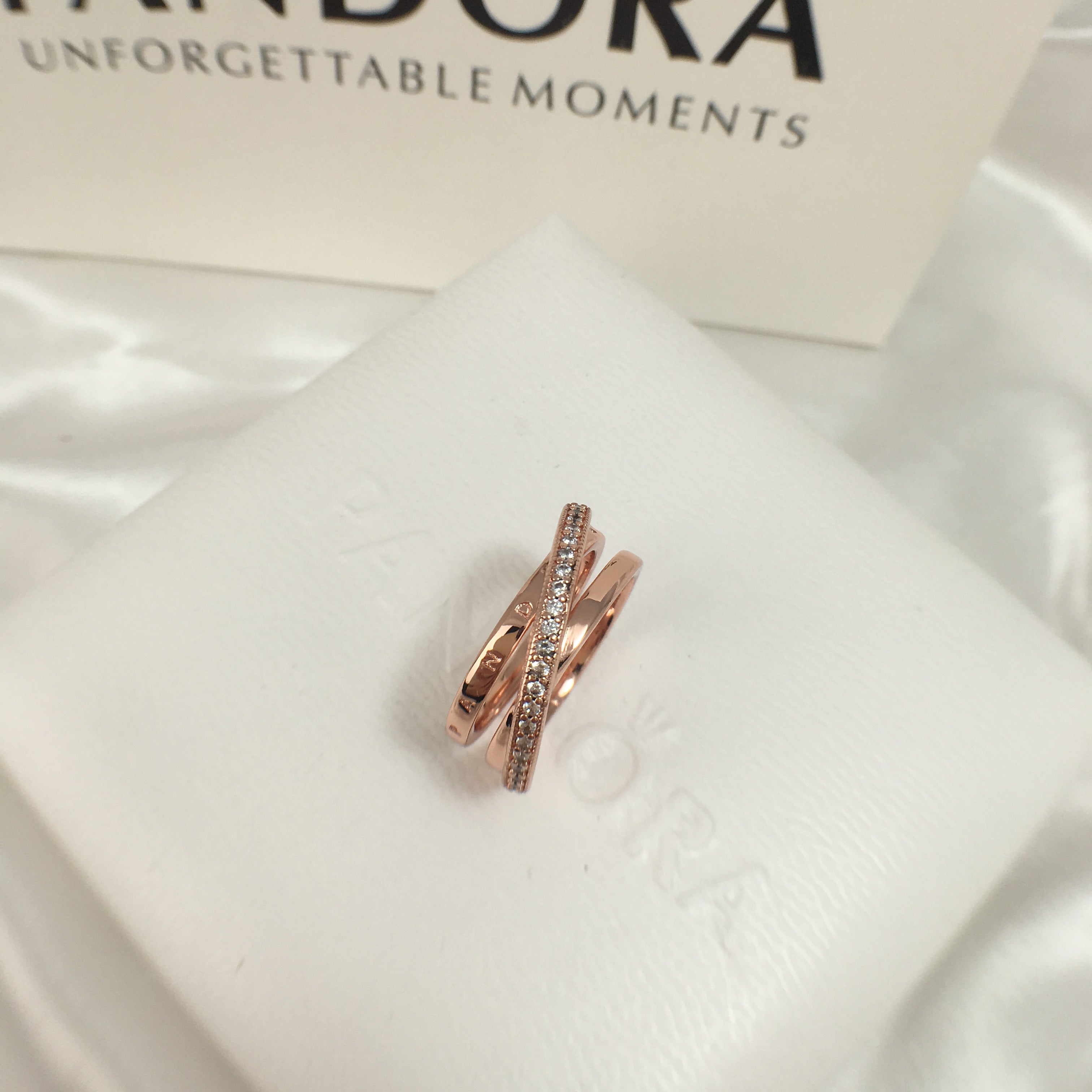 Anel Triplo Em Pavé Signature - Wayne  Joias