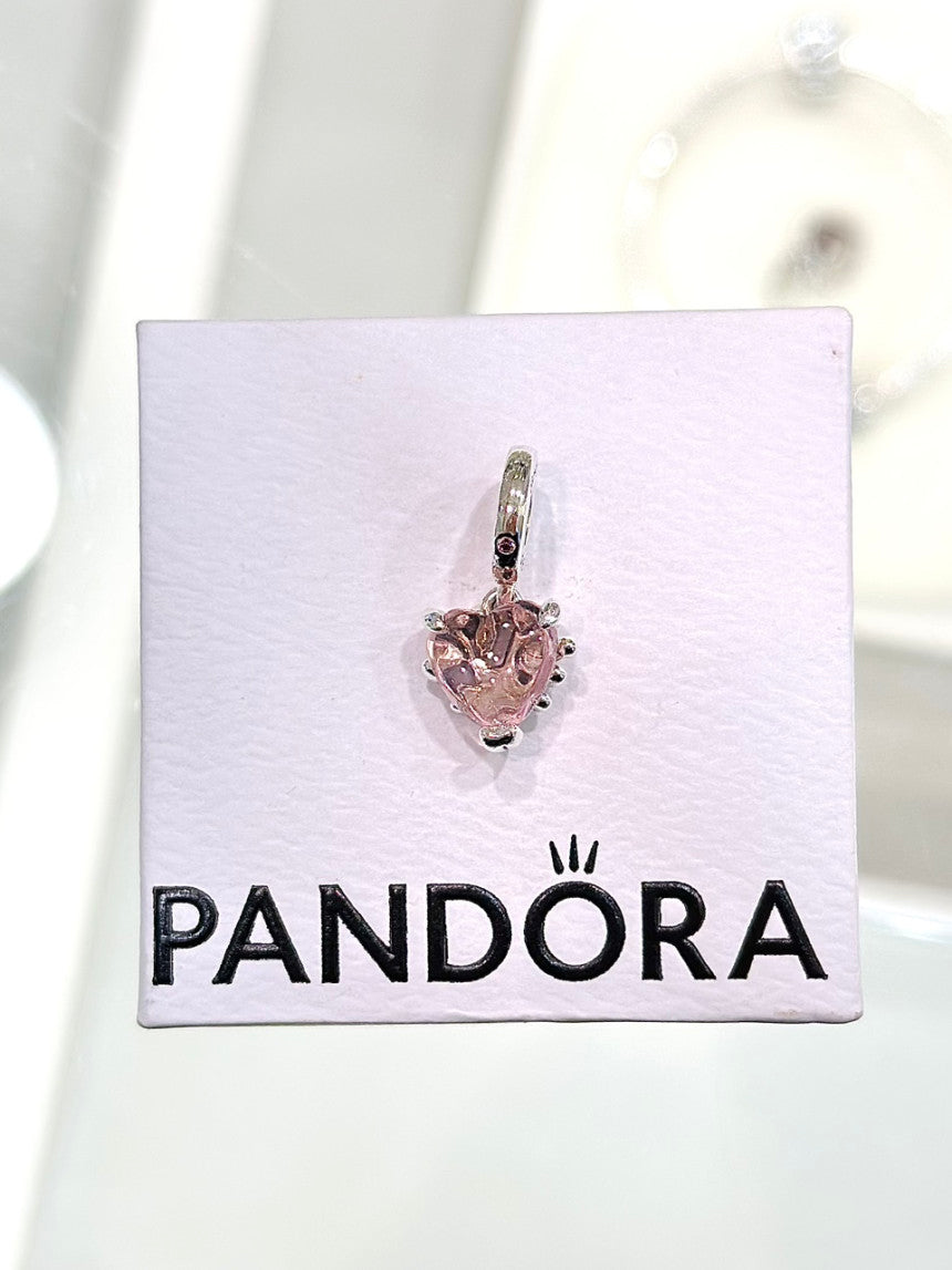 Charm Árvore genealógica rosa e coração