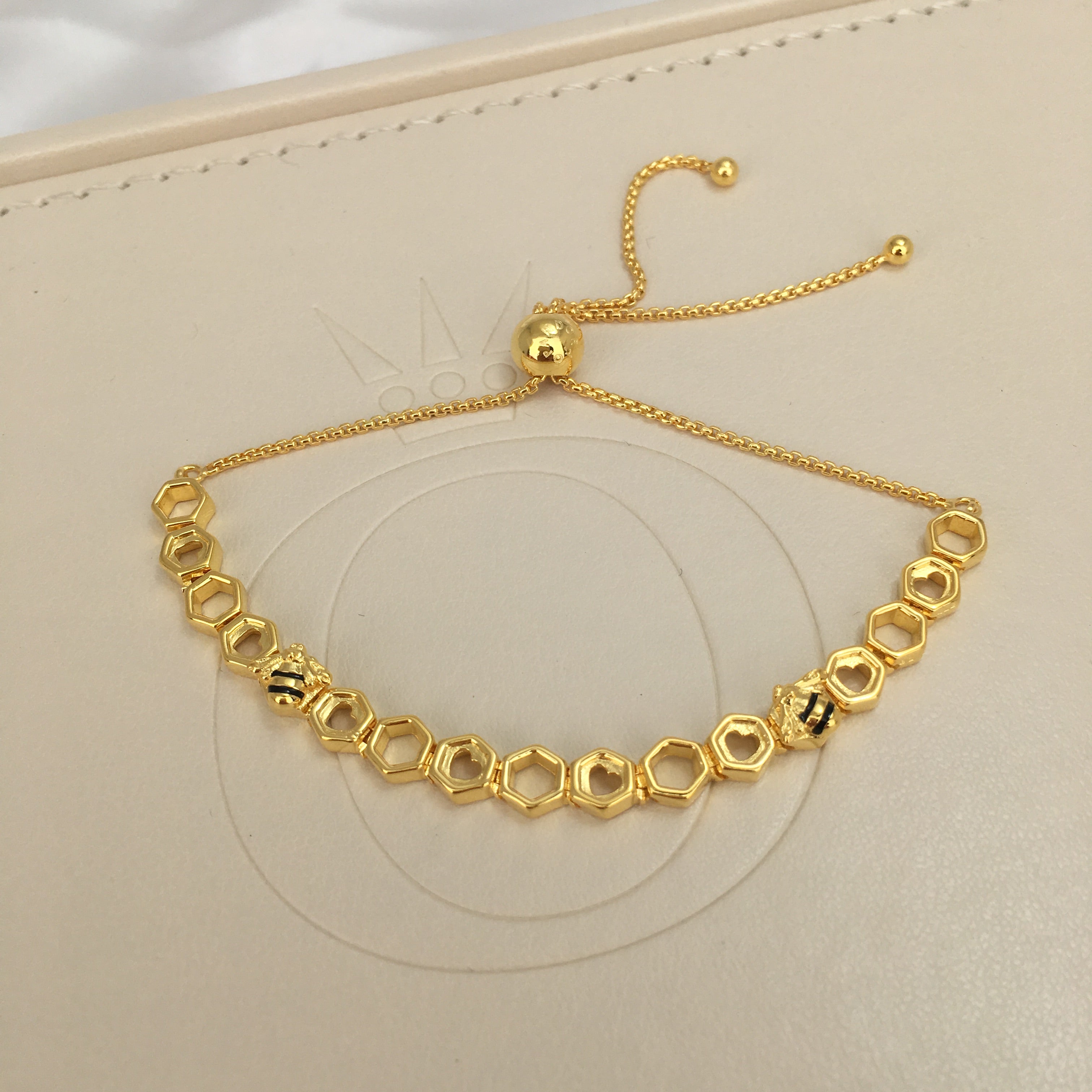 Pulseira Abelha Reluzente - Wayne Joias