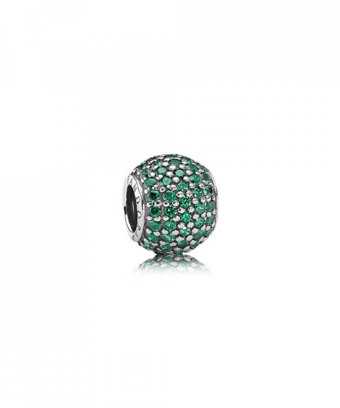 Charm pavé verde