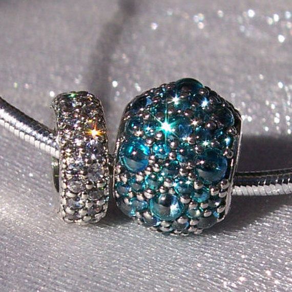 Charm Gotas De Orvalho Verde-Mar