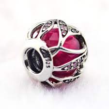 Charm Petit Facetado Vermelho Brilho Da Natureza