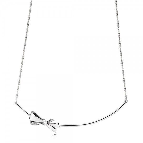 Colar Laço Reluzente - Wayne Joias