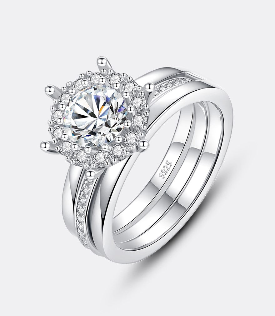 Anel Brilho Elegante - Wayne Joias