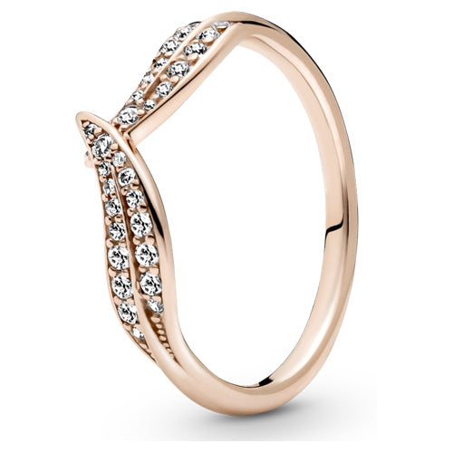 Anel Folhas Brilhantes - Wayne  Joias