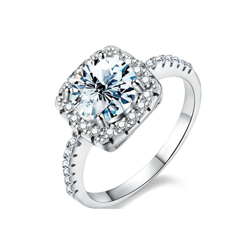 Anel Halo Brilho Eterno