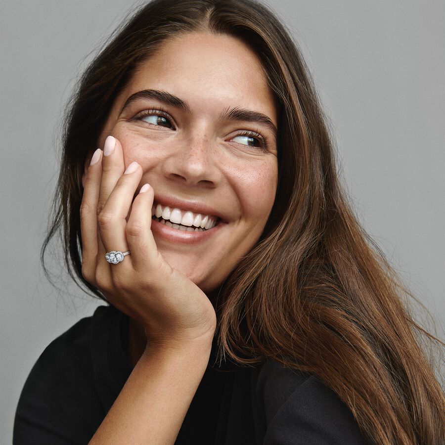 Anel Vintage 3 Pedras - Wayne Joias