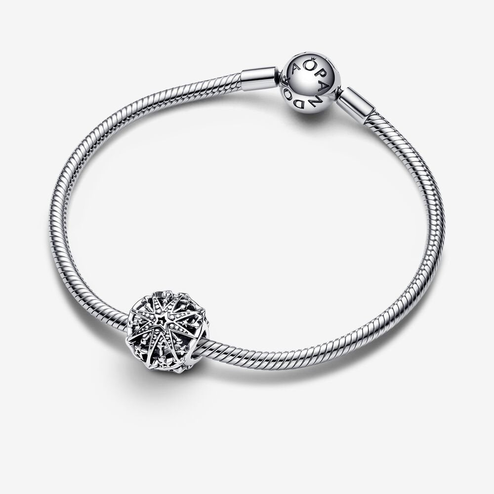 Charm Celestial Floco de Neve - Wayne  Joias