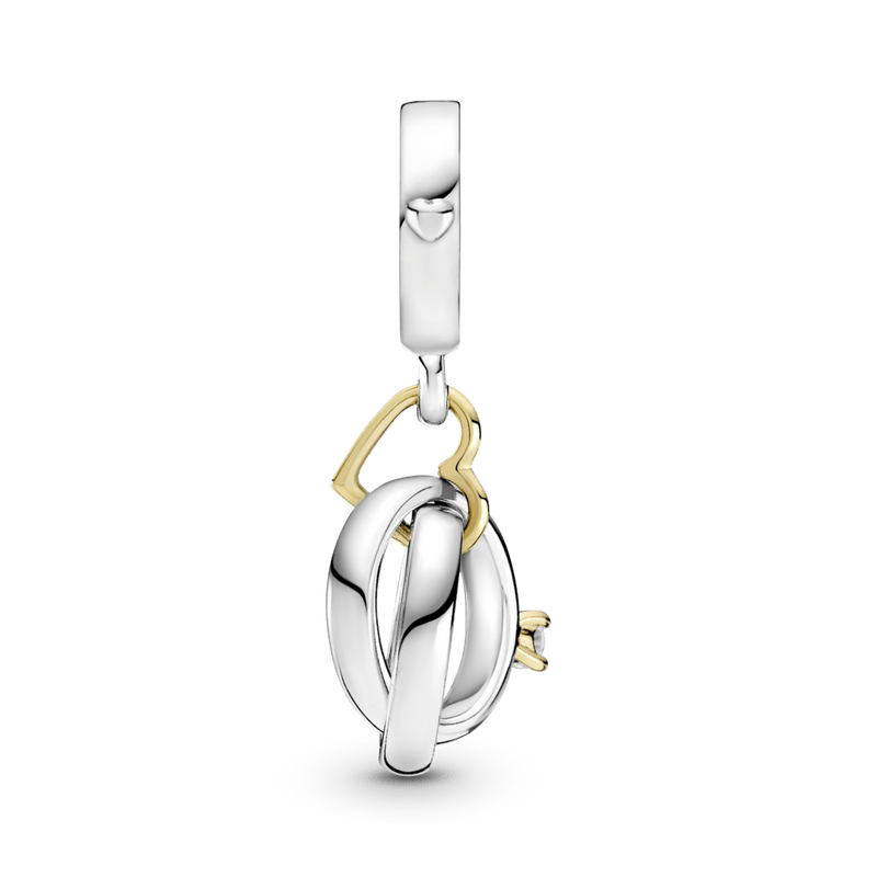 Charm Pendente Alianças de Casamento - Wayne  Joias