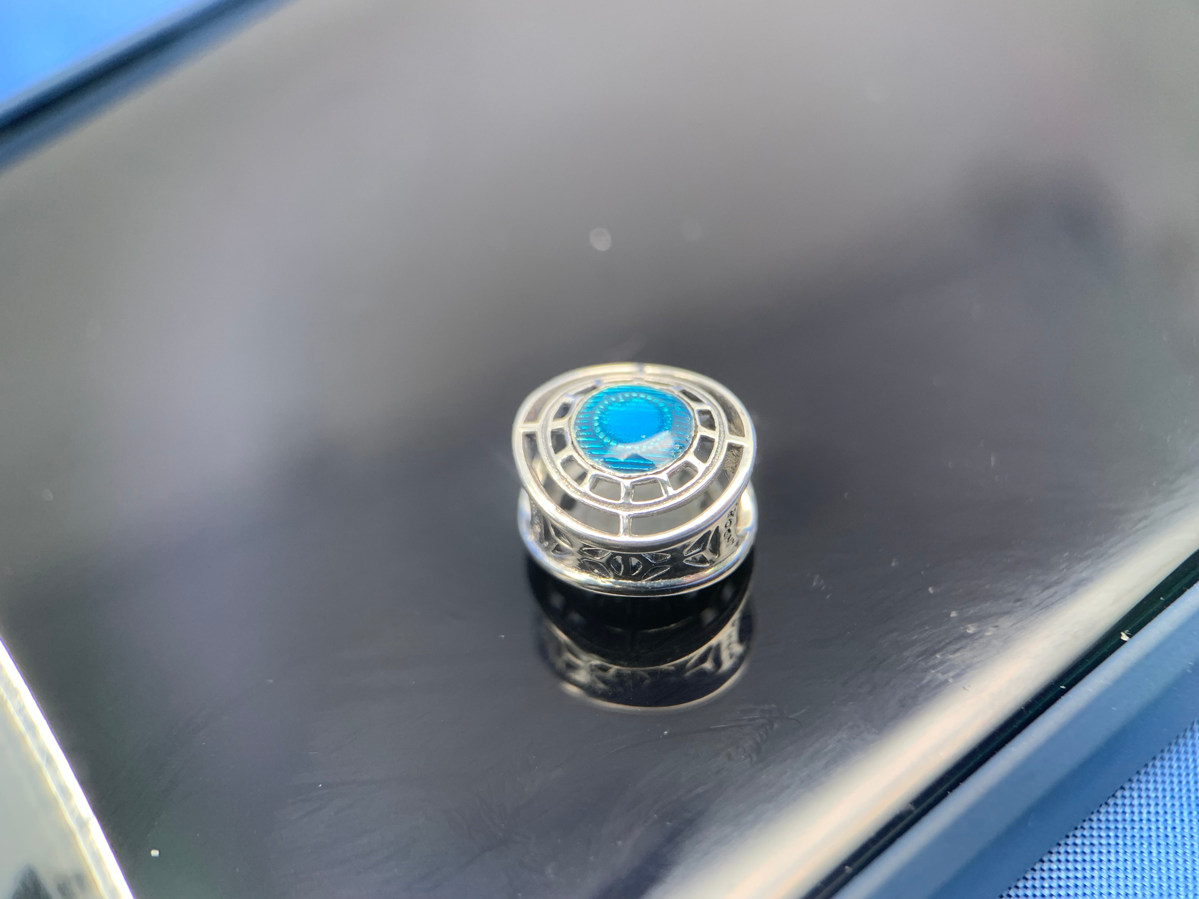 Charm Reator Arc Homem de Ferro Vingadores - Marvel - Wayne Joias