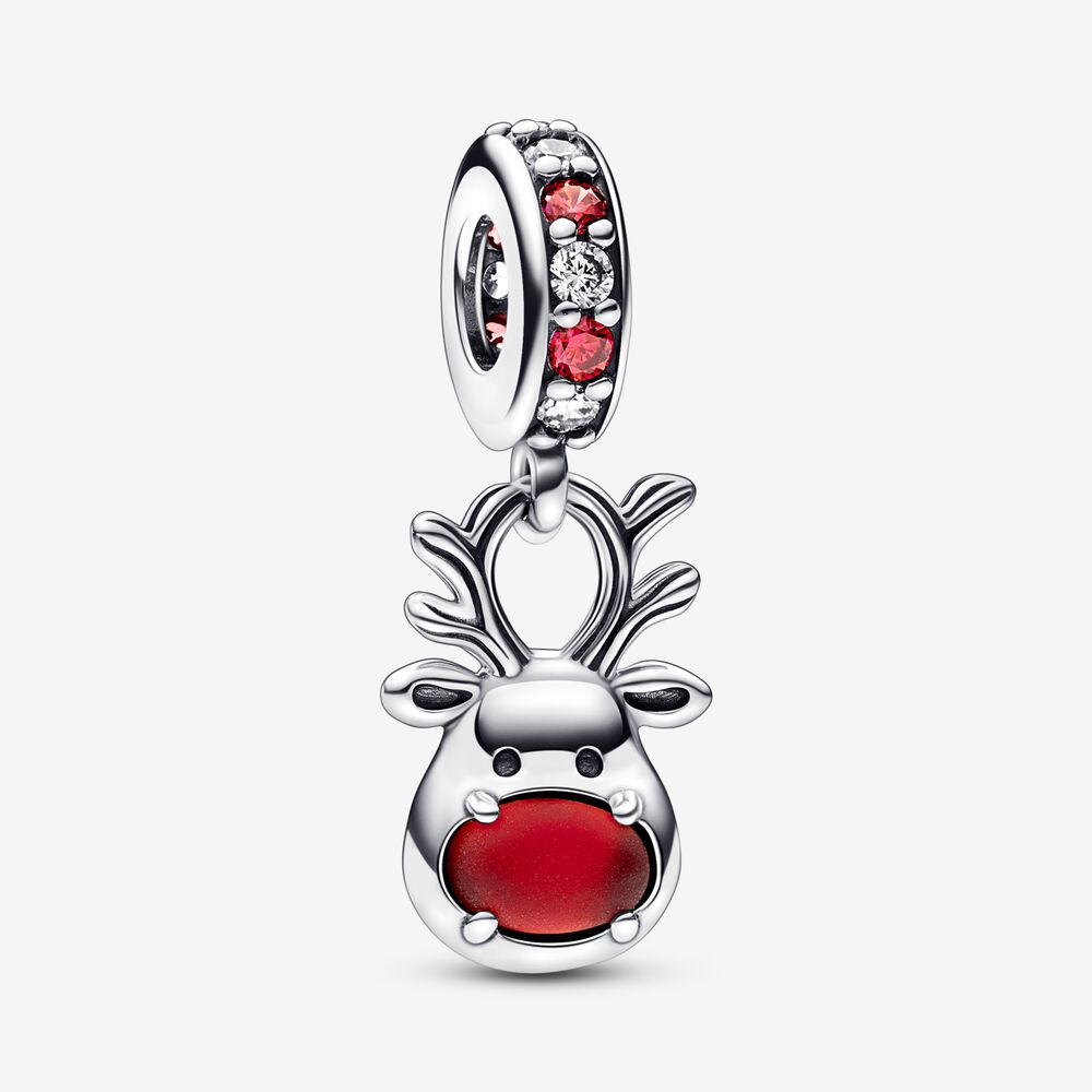 Charm Rena do Nariz Vermelho - Wayne  Joias