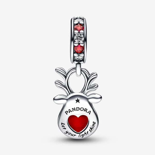 Charm Rena do Nariz Vermelho - Wayne  Joias