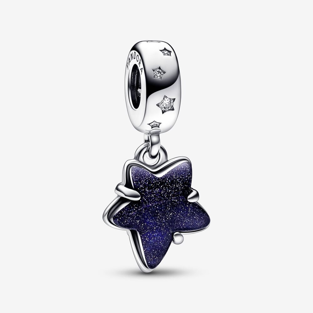 Charm de Murano Estrela da Galáxia - Wayne  Joias