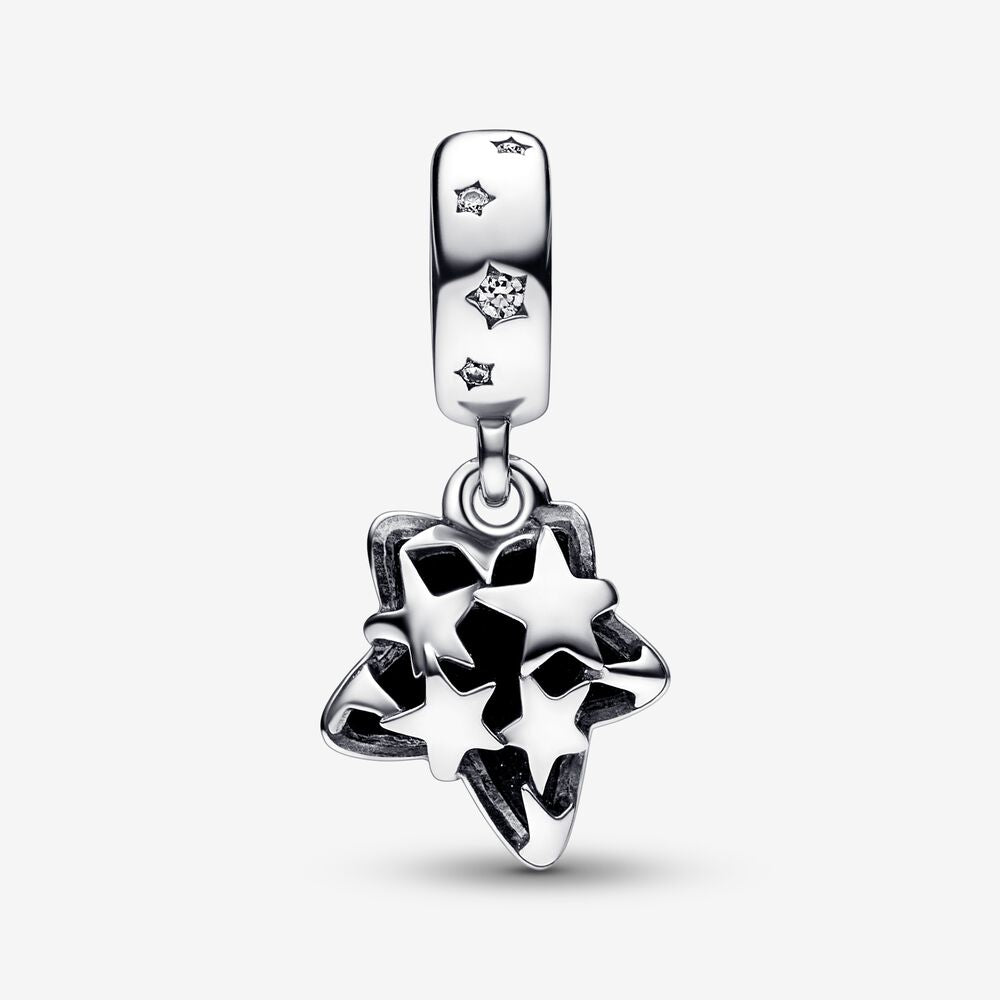 Charm de Murano Estrela da Galáxia - Wayne  Joias