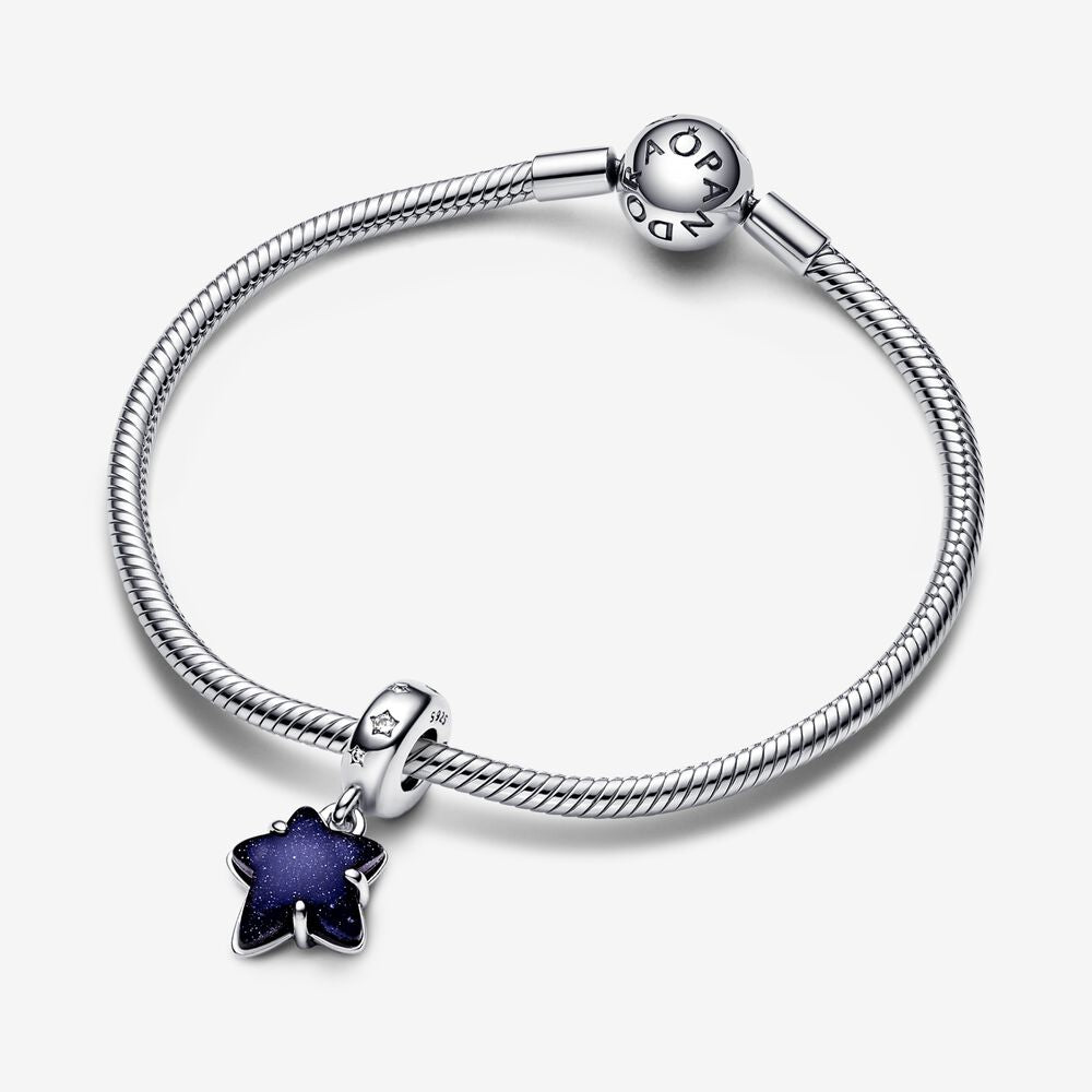Charm de Murano Estrela da Galáxia - Wayne  Joias