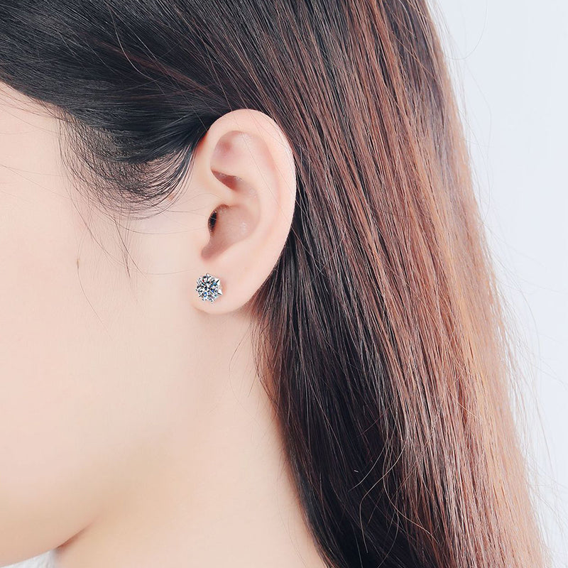 Brinco Floco de Neve - Wayne  Joias