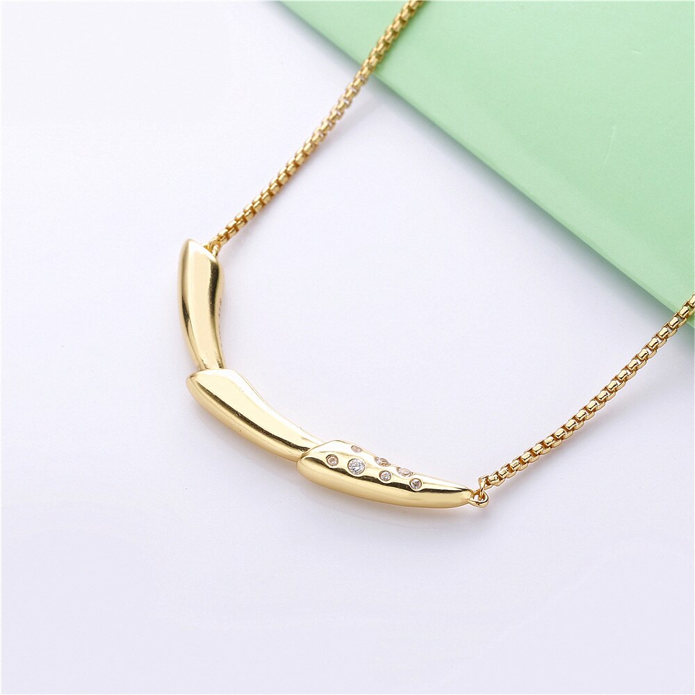 Colar de Haste de Flor - Wayne Joias