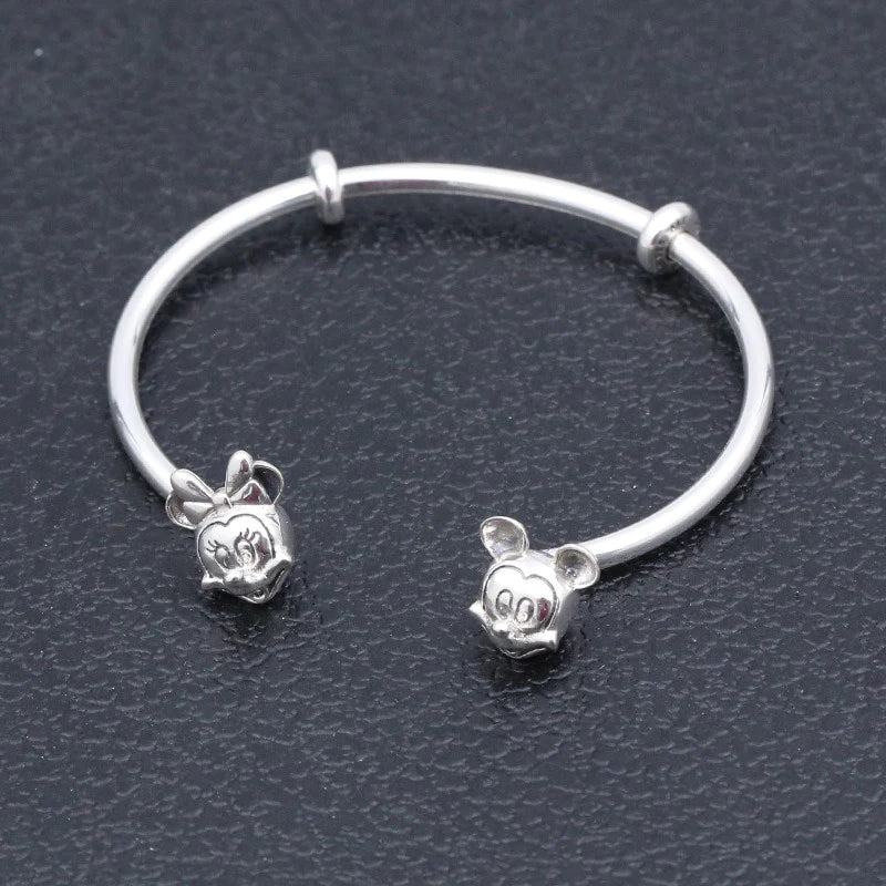 Pulseira Mickey e Minnie - Wayne  Joias