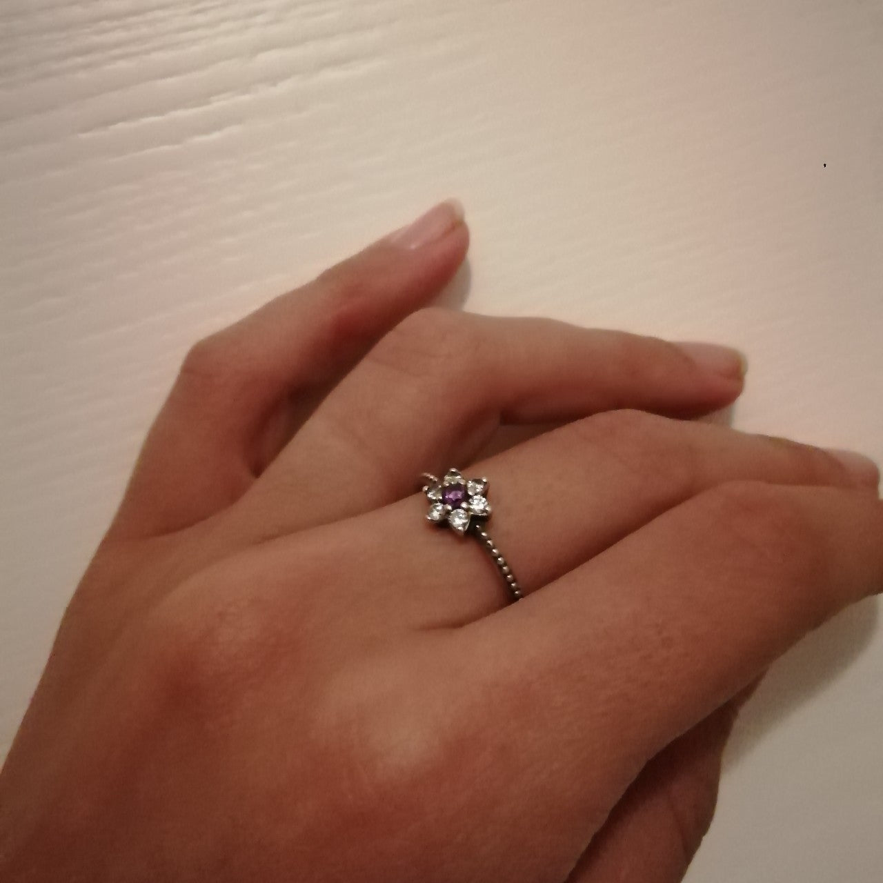 Anel Flor da Recordação - Wayne  Joias