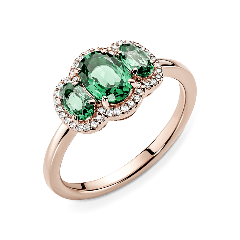 Anel Vintage 3 Pedras - Wayne Joias