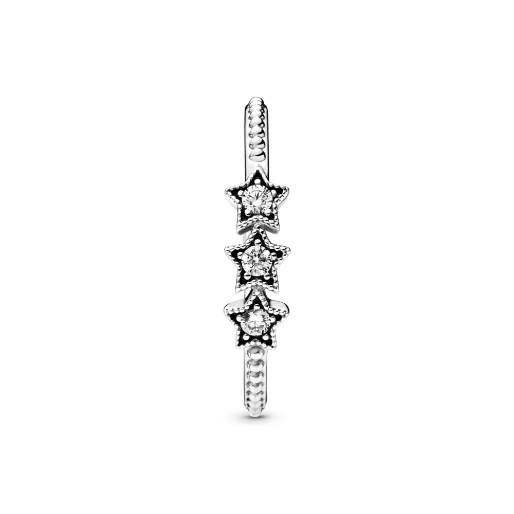 Anel Brilhante Estrela Cadente - Wayne  Joias