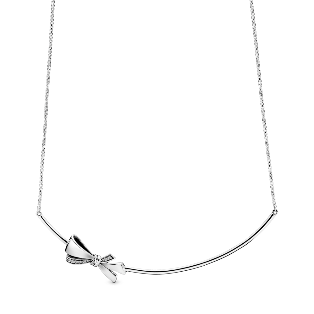 Colar Laço Reluzente - Wayne Joias