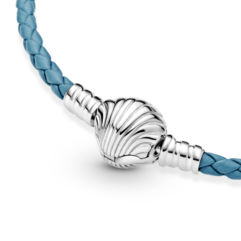 Pulseira Couro Concha do Mar - Wayne  Joias