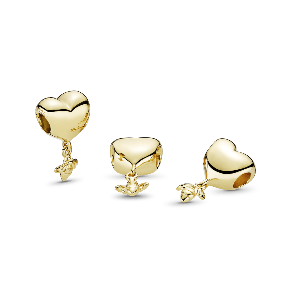 Charm Abelha Apaixonada - Wayne Joias