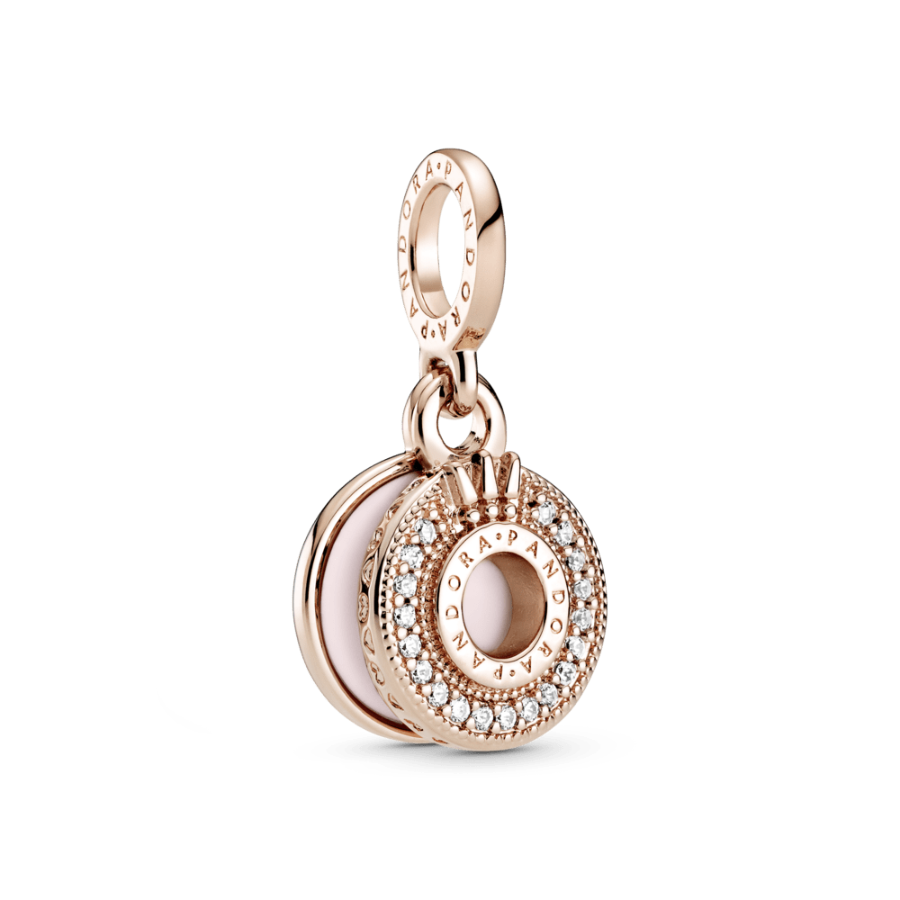 Charm Pendente O Coroado Em Pavé Bilhante - Wayne  Joias