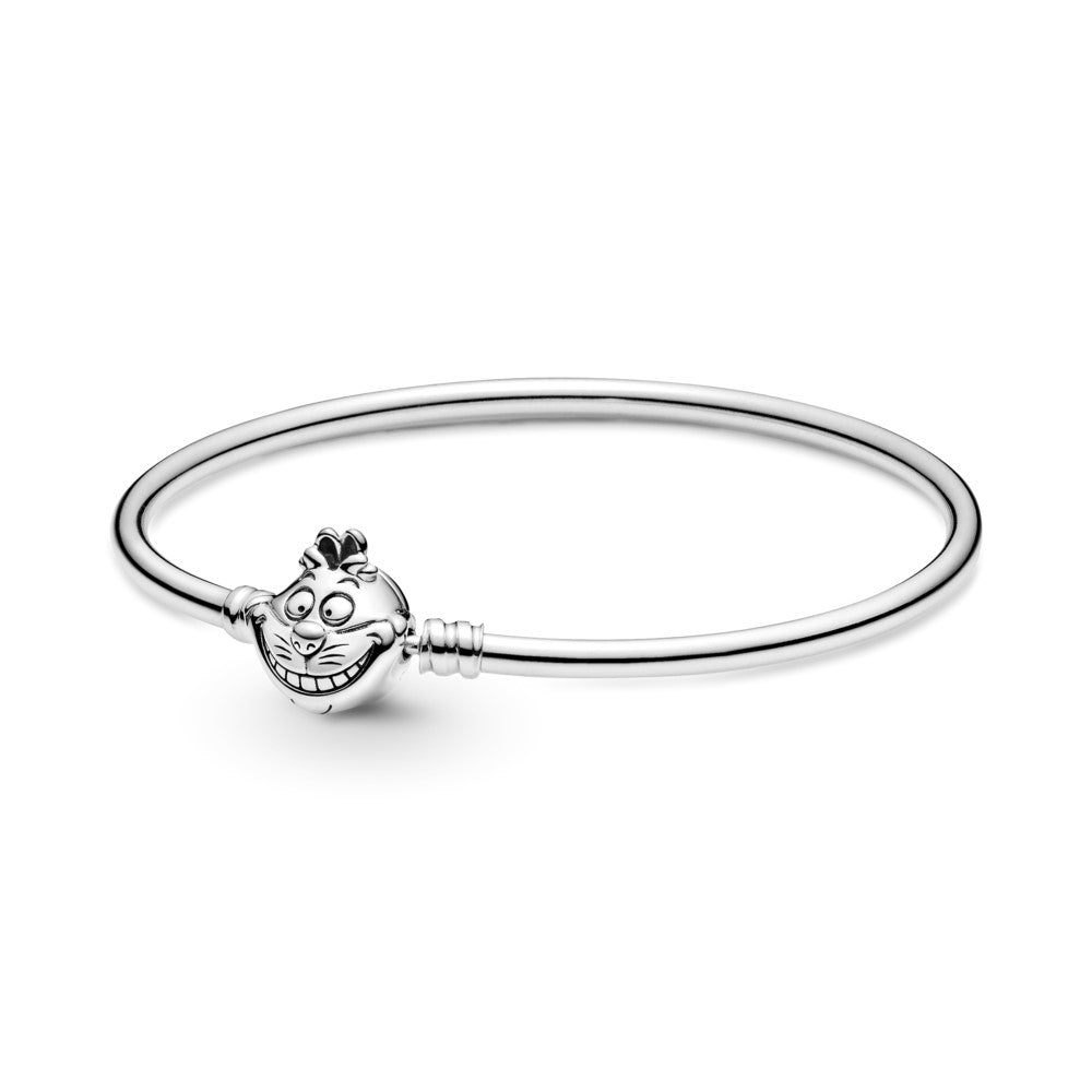 Pulseira Rigida Gato Risonho - Wayne  Joias