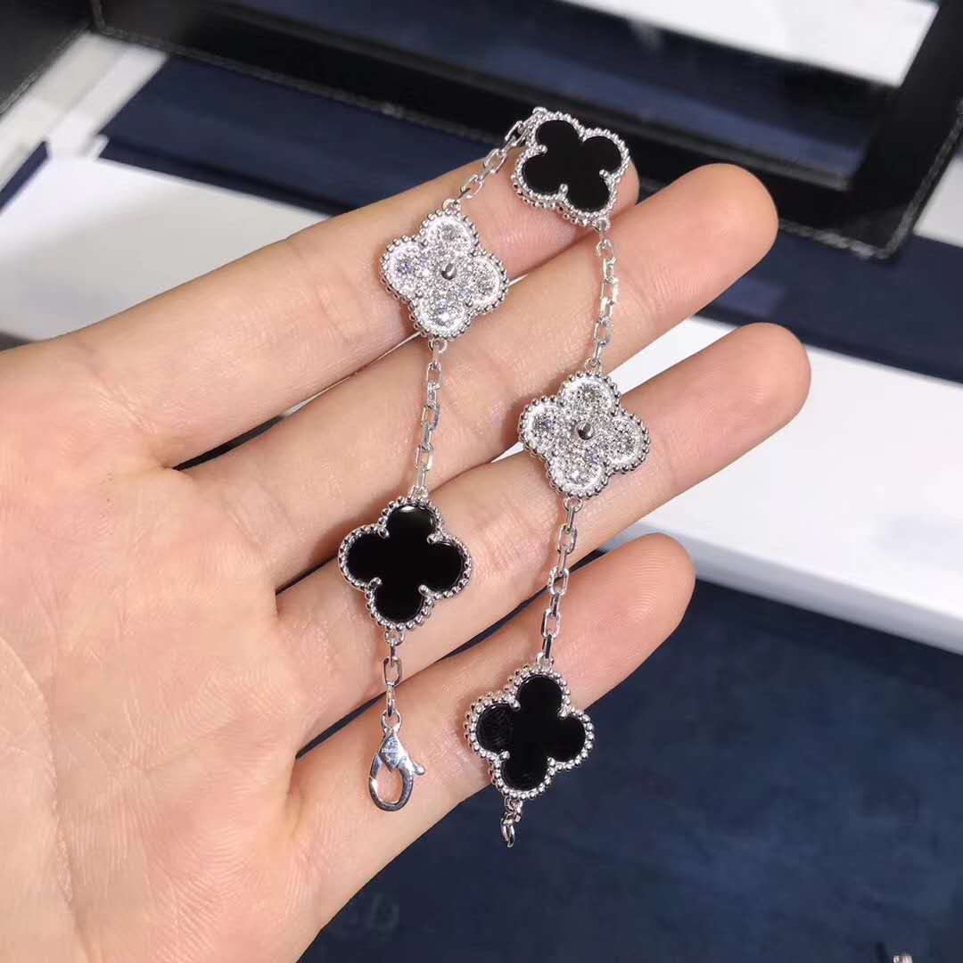 Pulseira Vintage Alhambra Mixer - Wayne Joias