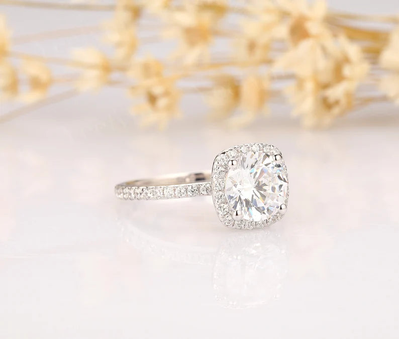 Anel Halo Brilho Eterno