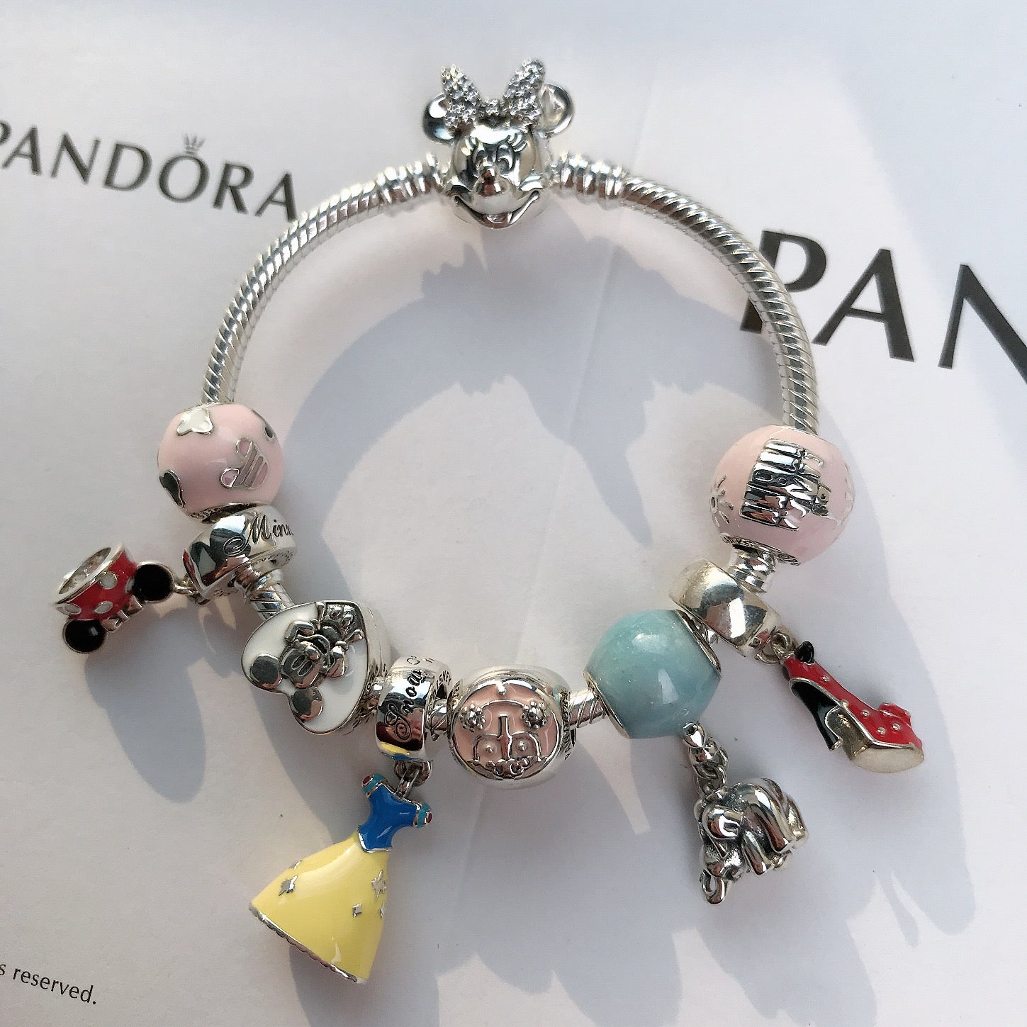 Pulseira Crie & Combine - Minnie - Wayne  Joias